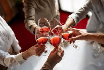 Eventos corporativos com vinho